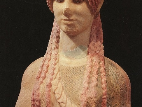 Moters skulptūra. Graikija. V a. pr. Kr.