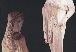 Moters skulptūra. Graikija. VI a. pr. Kr. 