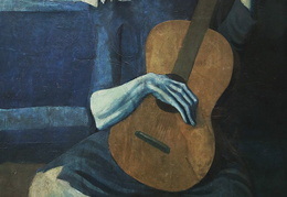 Pablas Pikasas. Senas gitaristas. 1903-04 m.