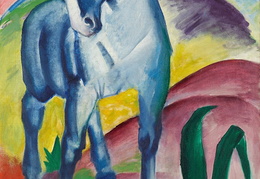 Francas Markas. Mėlynasis žirgas I. 1911 m.
