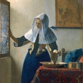 Janas Vermejeris. Moteris su vandens ąsočiu. 1662-65 m.