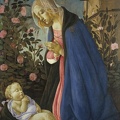 Sandras Botičelis. Mergelė Marija stebi mieganti kūdikėlį Kristų. Apie 1490 m. 
