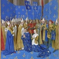 Miniatiūra „Prancūzijos karaliaus Liudviko VIII karūnavimas 1223“. 1450 m.