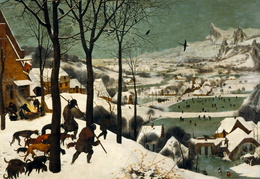 Piteris Breigelis Vyresnysis. Medžiotojai sniege. 1565 m.