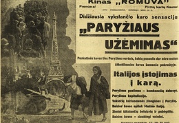 Lietuvos žinios. - 1940, birž. 24, p. 6.