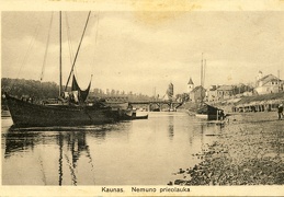 Kaunas. Nemuno prieplauka. Apie 1925 m.