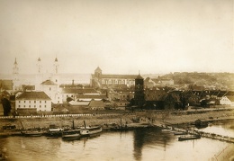Prieplauka. Apie 1895 m. Fotogr. V. Zatorskis