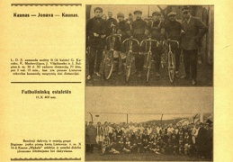 1924 m. sporto varžybų Lietuvoje akimirkos