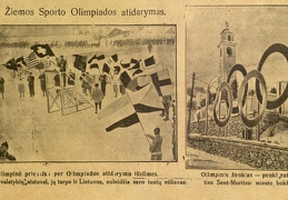 1928 m. II žiemos olimpinių žaidynių atidarymo akimirka