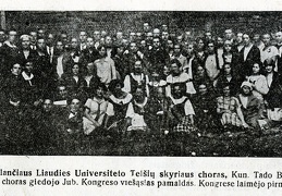 Vyskupo Valančiaus liaudies universiteto Telšių skyriaus choras