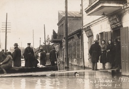 Potvynis Jonavos gatvėje. 1931 m.