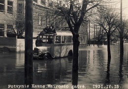 1931 m. potvynis Maironio gatvėje