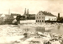 Potvynis senamiestyje. 1926 m.