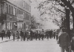 Protesto demonstracija Laisvės al.