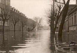 Maironio gatvė potvynio metu