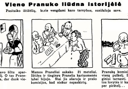 Vieno Pranuko liūdna istorijėlė