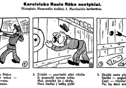 Kareiviuko Raulo Rūko nuotykiai