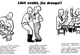 Likit sveiki, jūs draugai