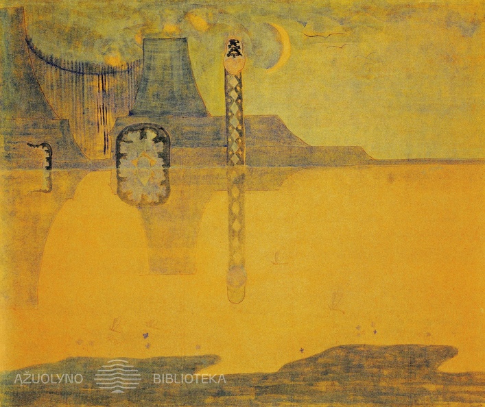 M. K. Čiurlionis. Sonata Nr. 3 (Žalčio sonata). Scherzo. 1908 m..jpg